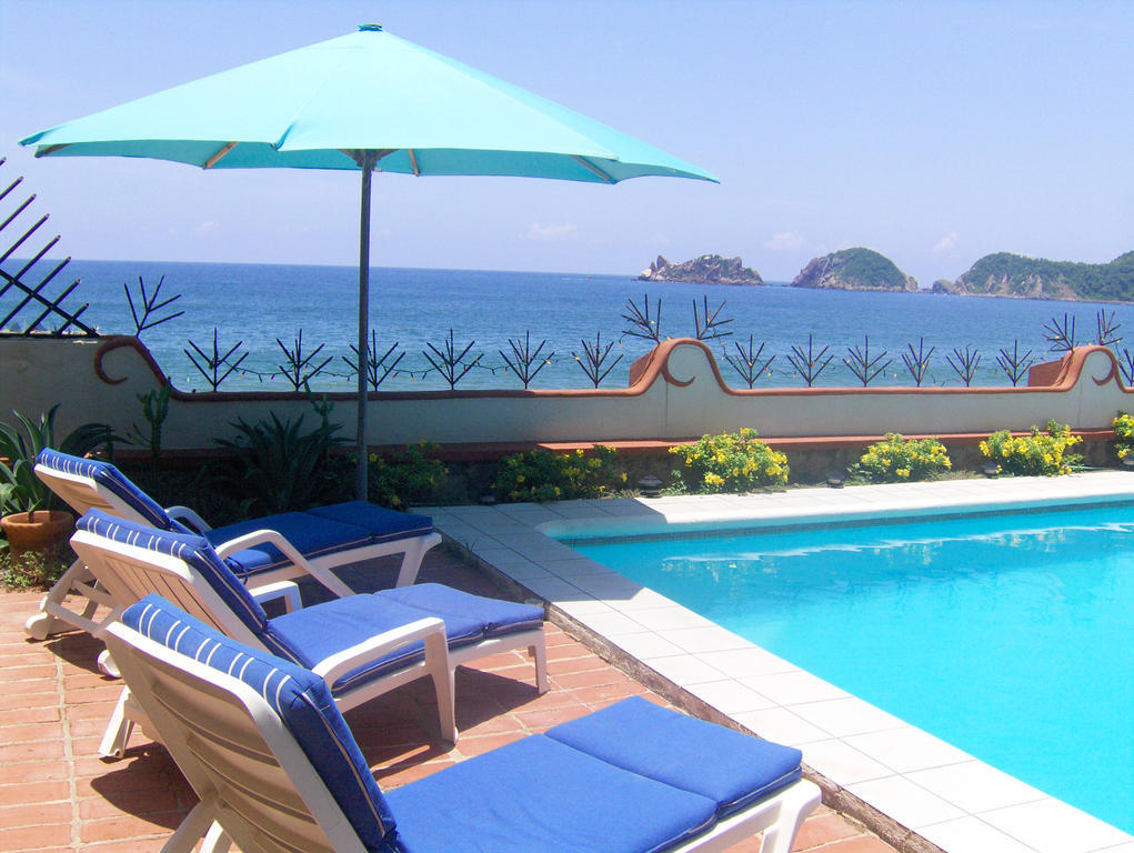 La Paloma Oceanfront Retreat Hotel San Patricio Melaque Luaran gambar